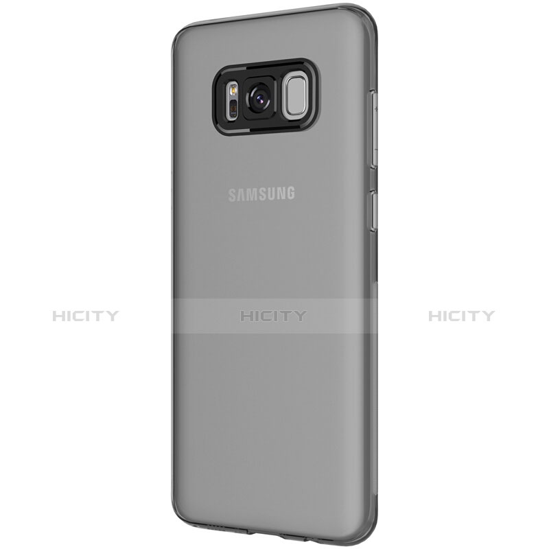 Funda Silicona Ultrafina Transparente T15 para Samsung Galaxy S8 Negro
