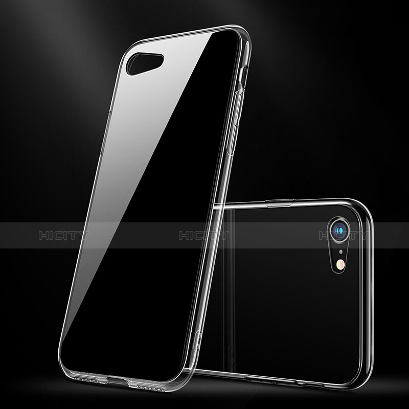 Funda Silicona Ultrafina Transparente T16 para Apple iPhone 8 Claro