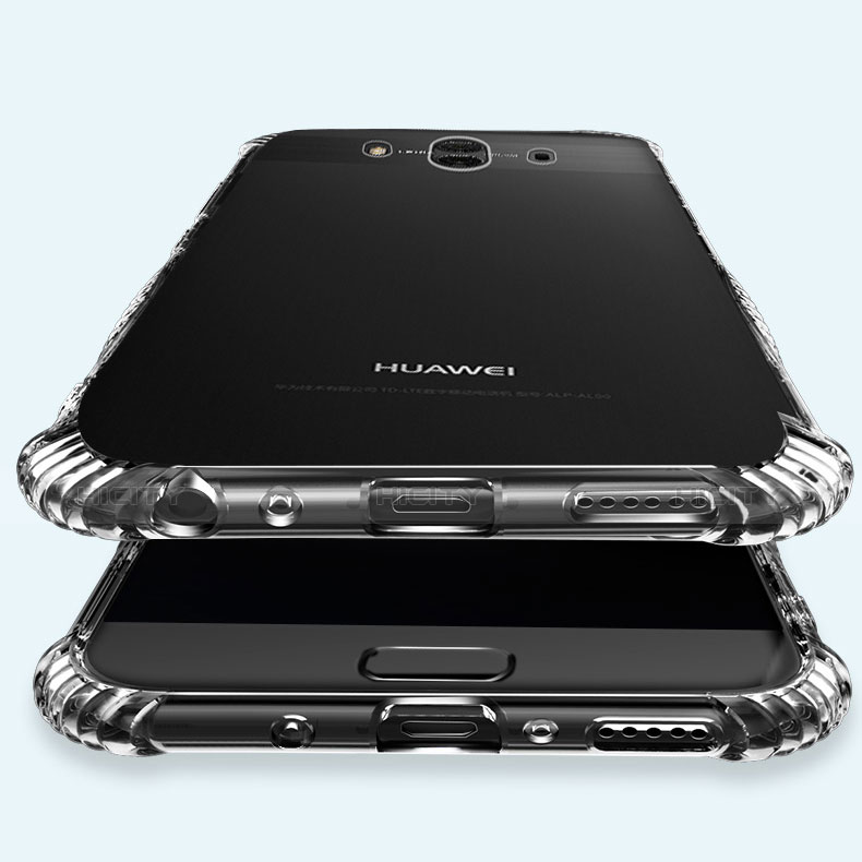 Funda Silicona Ultrafina Transparente T16 para Huawei Mate 10 Claro