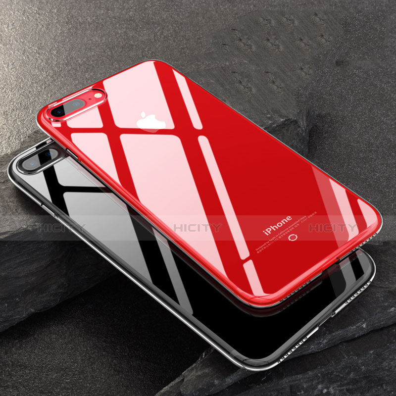 Funda Silicona Ultrafina Transparente T17 para Apple iPhone 8 Plus Claro