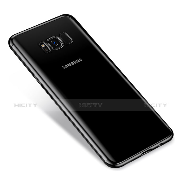 Funda Silicona Ultrafina Transparente T17 para Samsung Galaxy S8 Negro