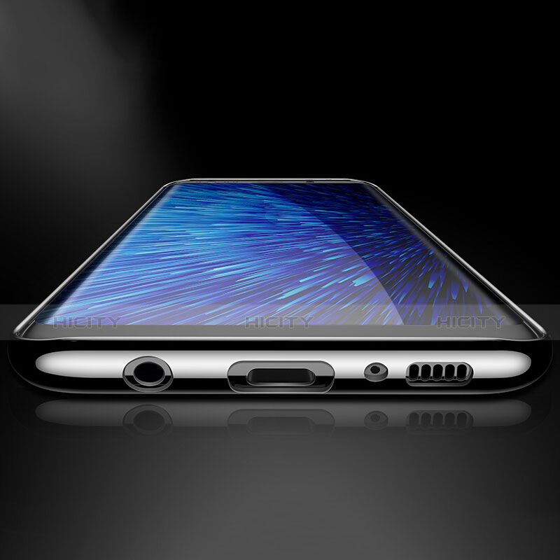 Funda Silicona Ultrafina Transparente T17 para Samsung Galaxy S8 Plus Plata