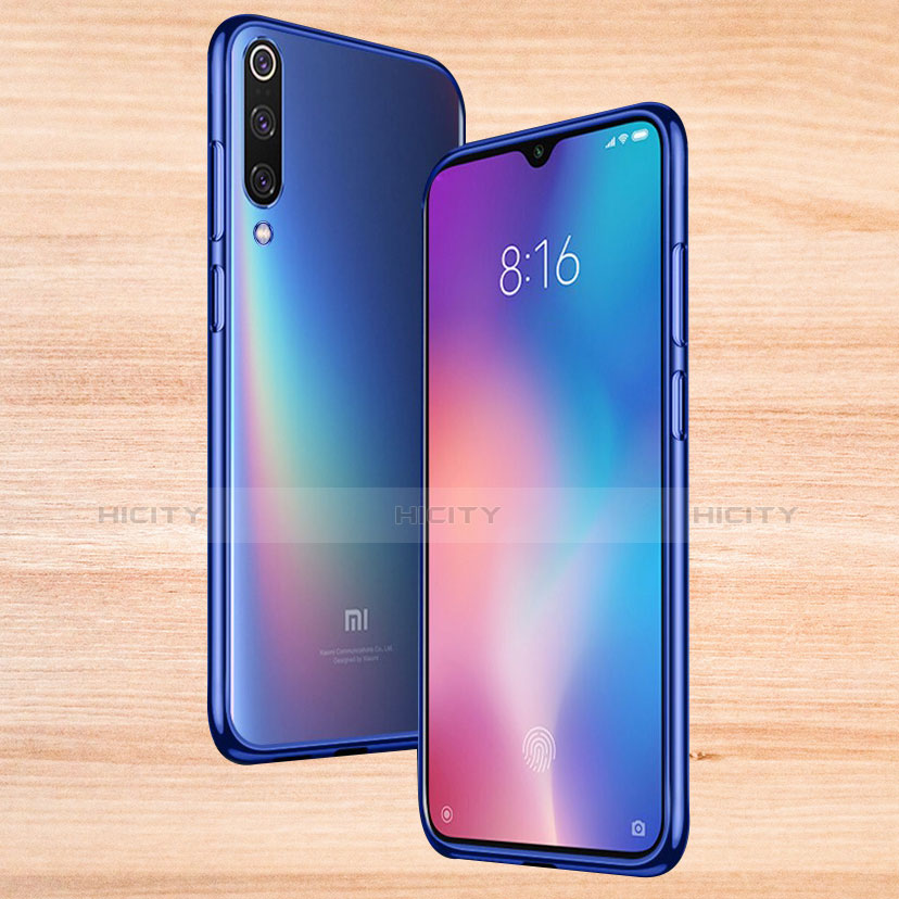 Funda Silicona Ultrafina Transparente T17 para Xiaomi Mi 9 Pro 5G Azul