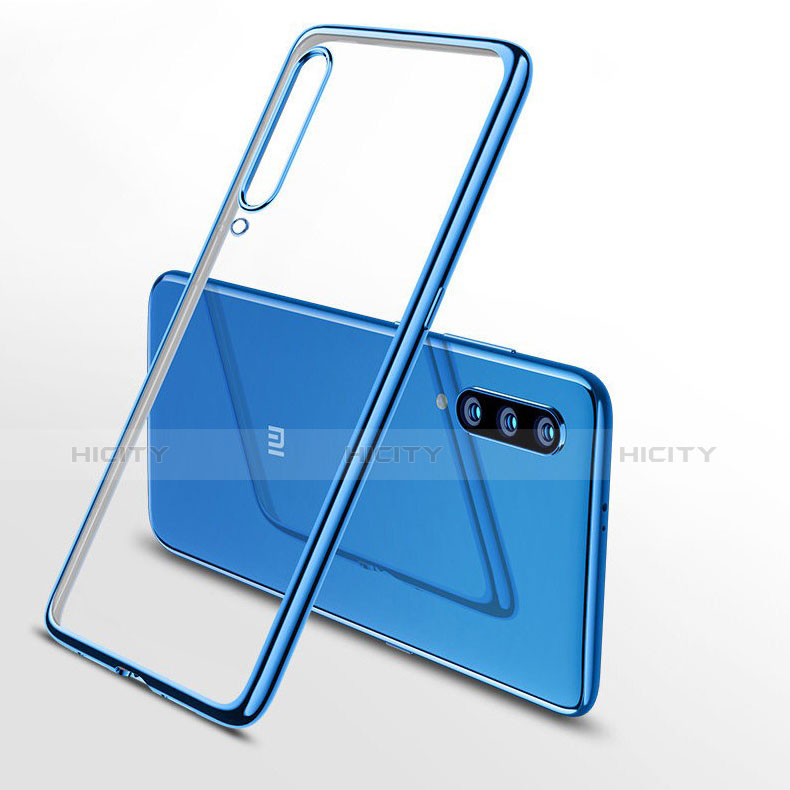 Funda Silicona Ultrafina Transparente T17 para Xiaomi Mi 9 Pro 5G Azul