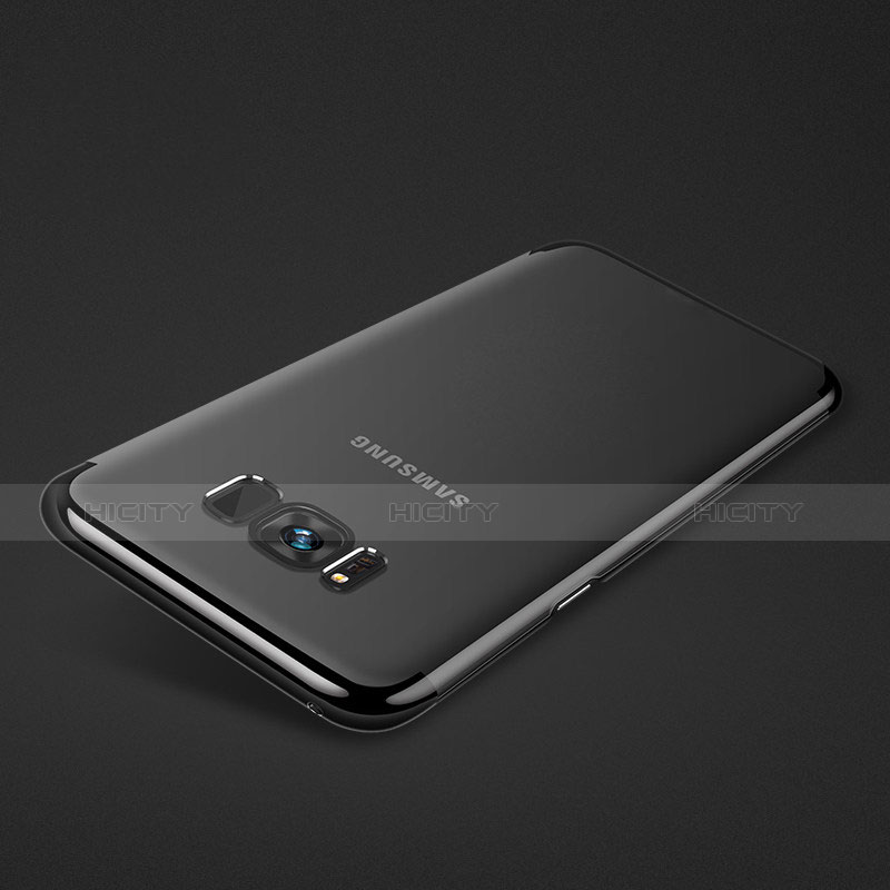 Funda Silicona Ultrafina Transparente T18 para Samsung Galaxy S8 Plus Negro