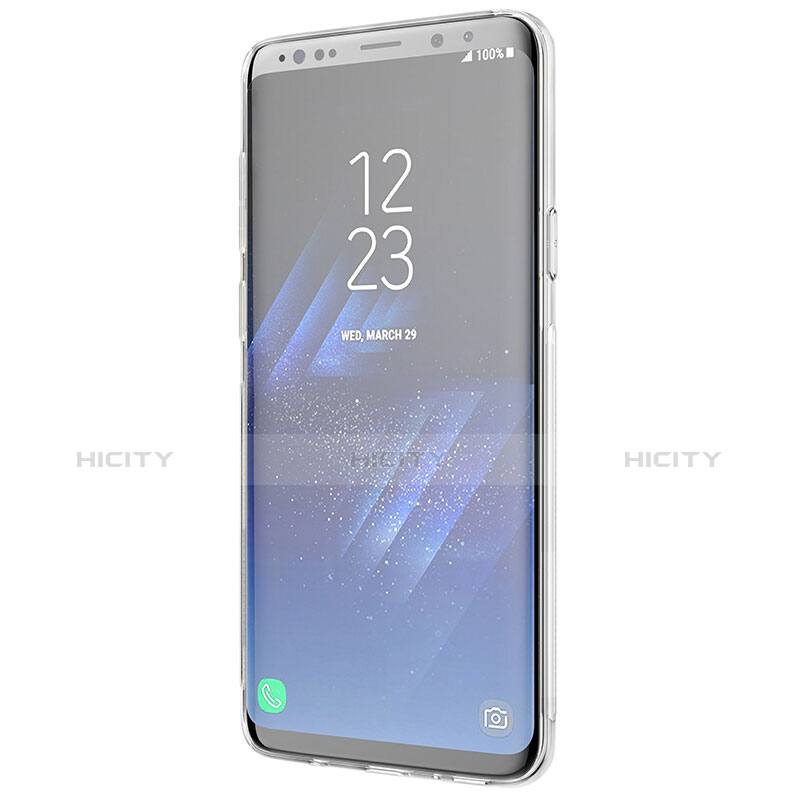 Funda Silicona Ultrafina Transparente T20 para Samsung Galaxy S9 Plus Blanco