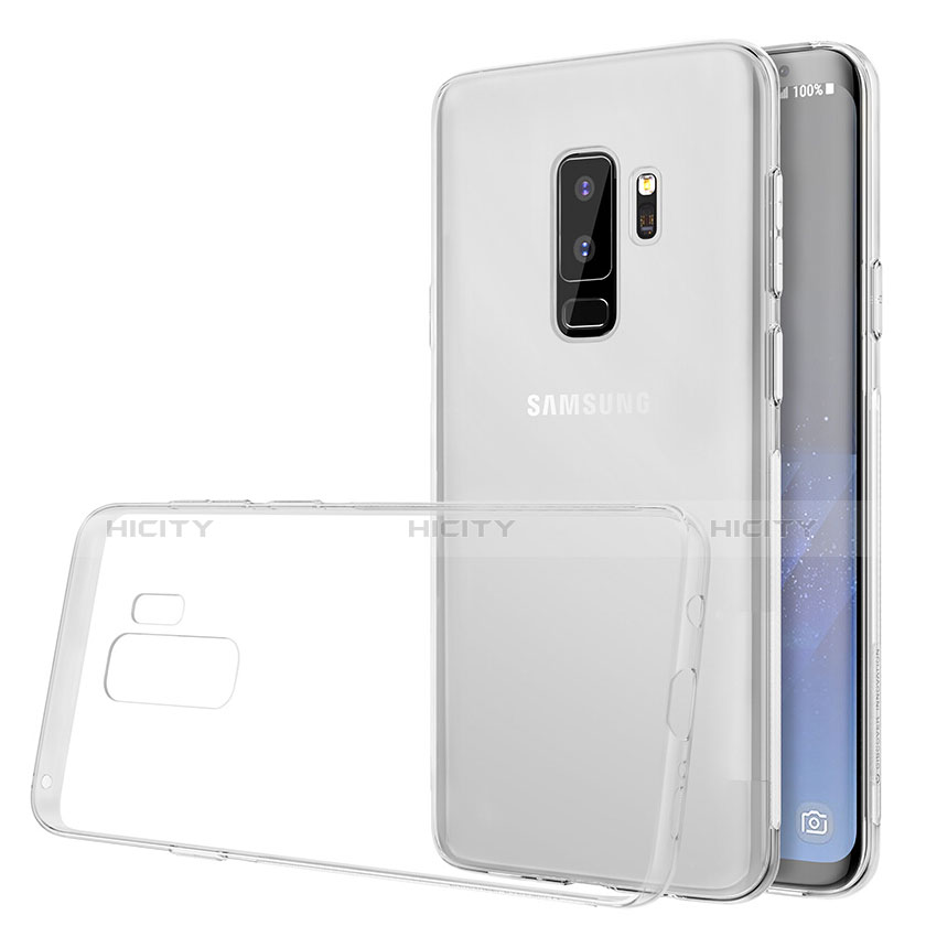 Funda Silicona Ultrafina Transparente T20 para Samsung Galaxy S9 Plus Blanco