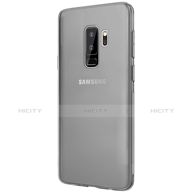 Funda Silicona Ultrafina Transparente T20 para Samsung Galaxy S9 Plus Gris