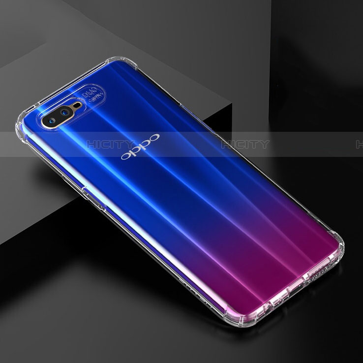 Funda Silicona Ultrafina Transparente Z04 para Oppo RX17 Neo Claro