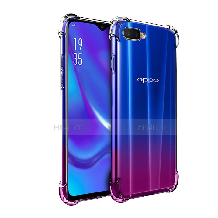 Funda Silicona Ultrafina Transparente Z05 para Oppo K1 Claro