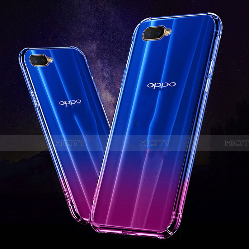 Funda Silicona Ultrafina Transparente Z05 para Oppo R17 Neo Claro