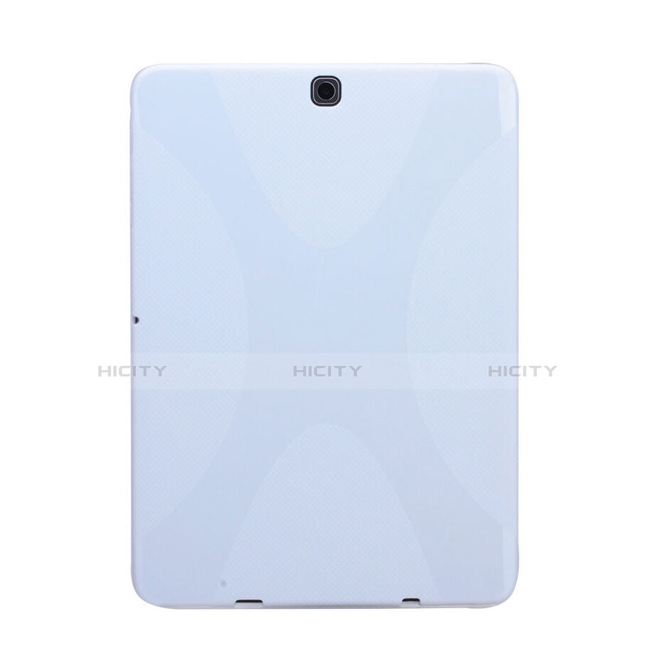 Funda Silicona X-Line para Samsung Galaxy Tab S2 8.0 SM-T710 SM-T715 Blanco