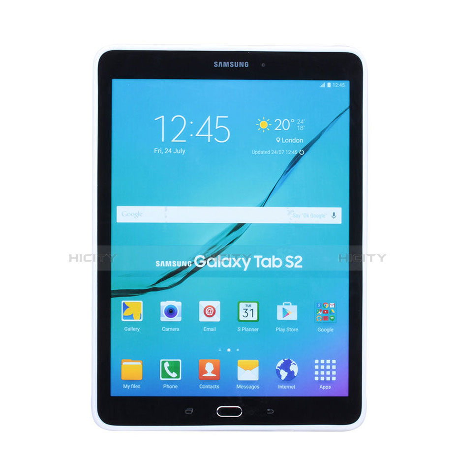 Funda Silicona X-Line para Samsung Galaxy Tab S2 8.0 SM-T710 SM-T715 Blanco