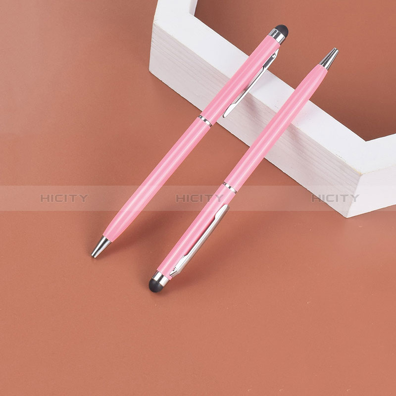 Lapiz Optico de Pantalla Tactil Capacitivo Universal 2PCS H04 Oro Rosa