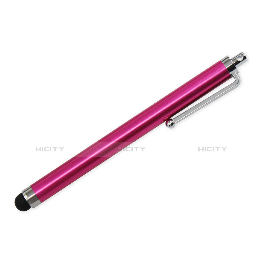 Lapiz Optico de Pantalla Tactil Capacitivo Universal P05 Rosa Roja