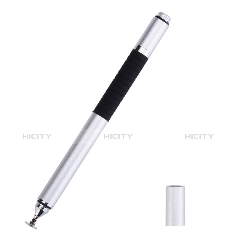 Lapiz Optico de Pantalla Tactil de Escritura de Dibujo Capacitivo Universal P11 Plata