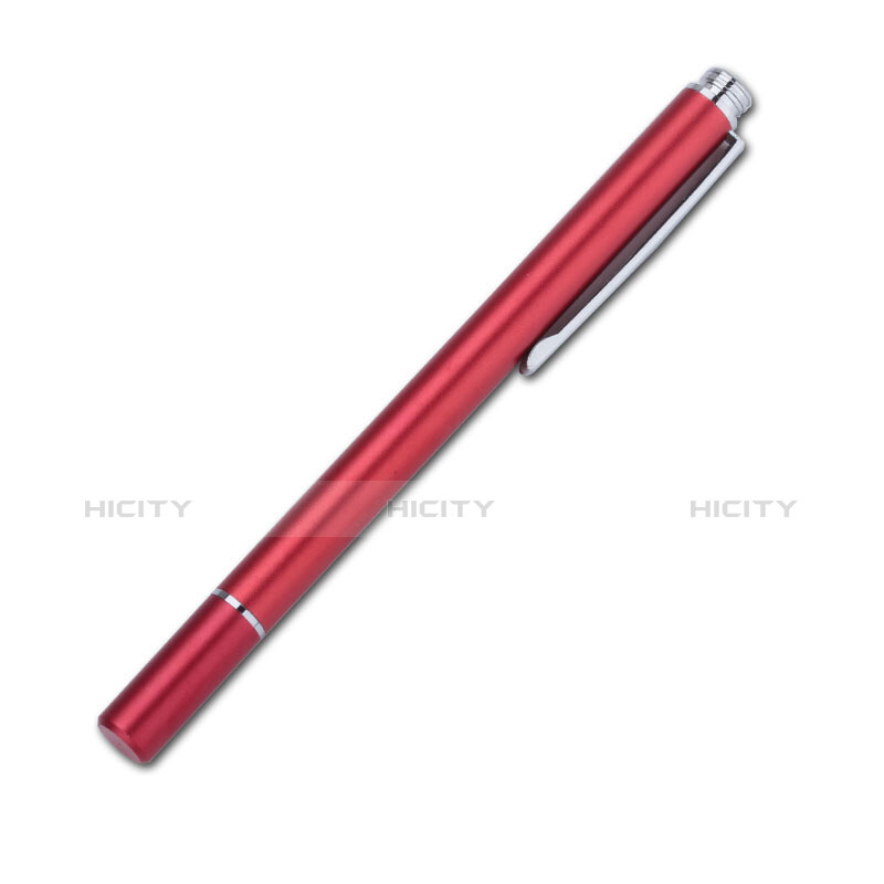 Lapiz Optico de Pantalla Tactil de Escritura de Dibujo Capacitivo Universal P12 Rojo