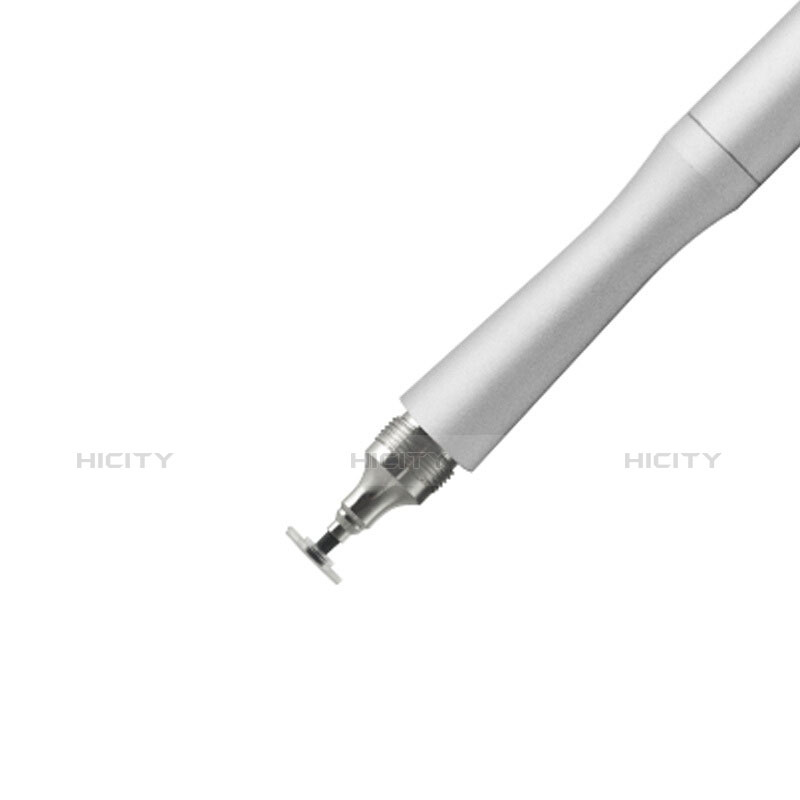 Lapiz Optico de Pantalla Tactil de Escritura de Dibujo Capacitivo Universal P13 Plata