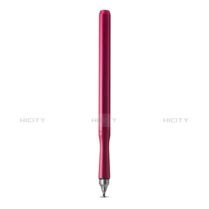 Lapiz Optico de Pantalla Tactil de Escritura de Dibujo Capacitivo Universal P13 Rosa Roja