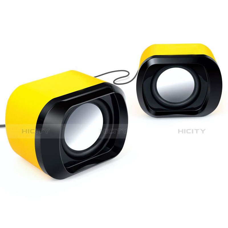 Mini Altavoz Portatil Altavoces Estereo Amarillo