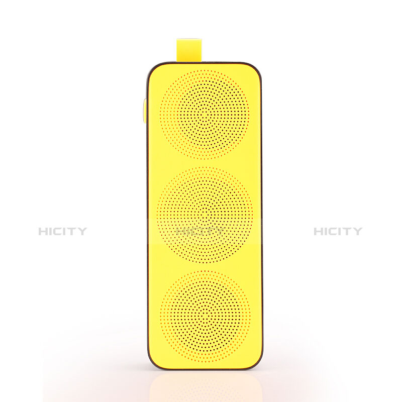 Mini Altavoz Portatil Bluetooth Inalambrico Altavoces Estereo S12 Amarillo