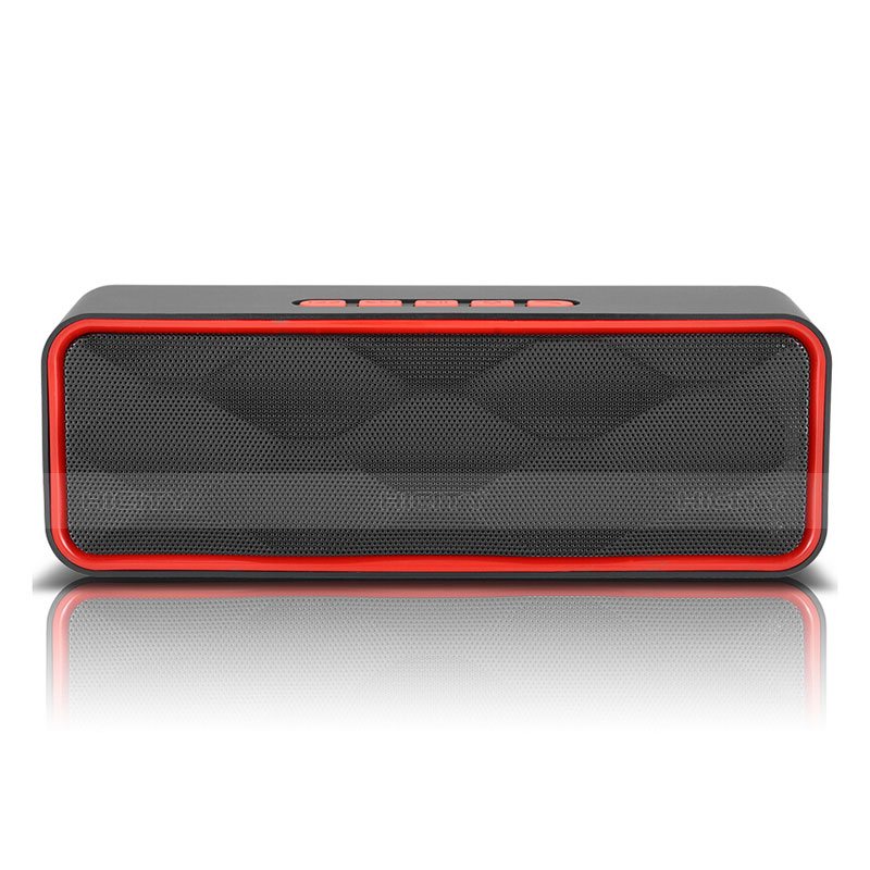 Mini Altavoz Portatil Bluetooth Inalambrico Altavoces Estereo S18 Rojo