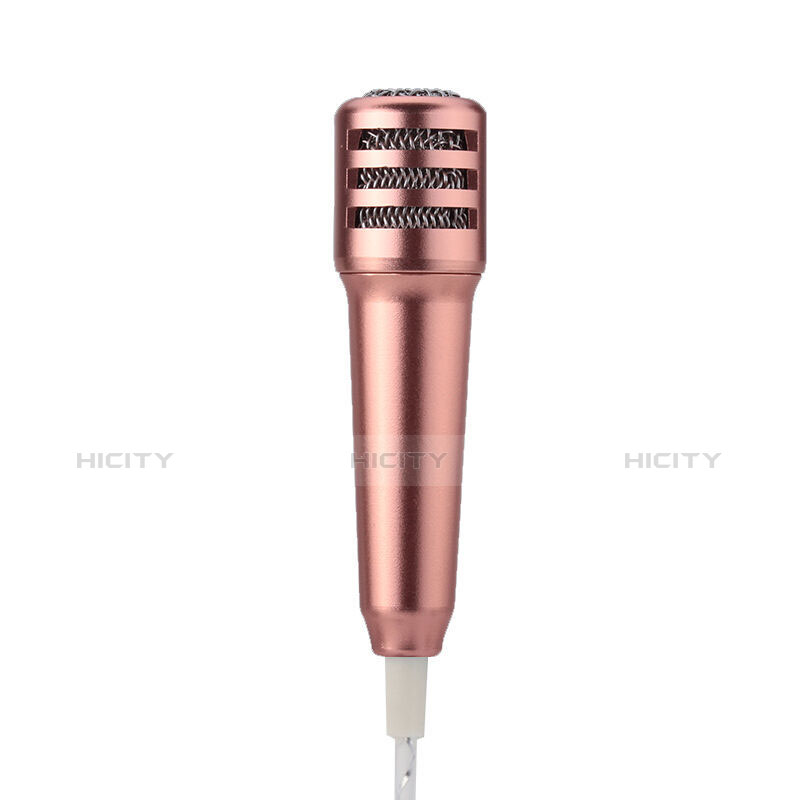 Mini Microfono Estereo de 3.5 mm M01 Oro