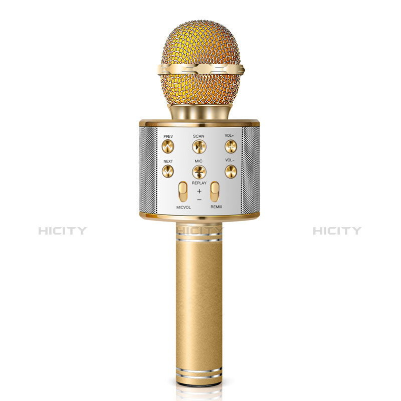 Mini Microfono Estereo de 3.5 mm M06 Oro