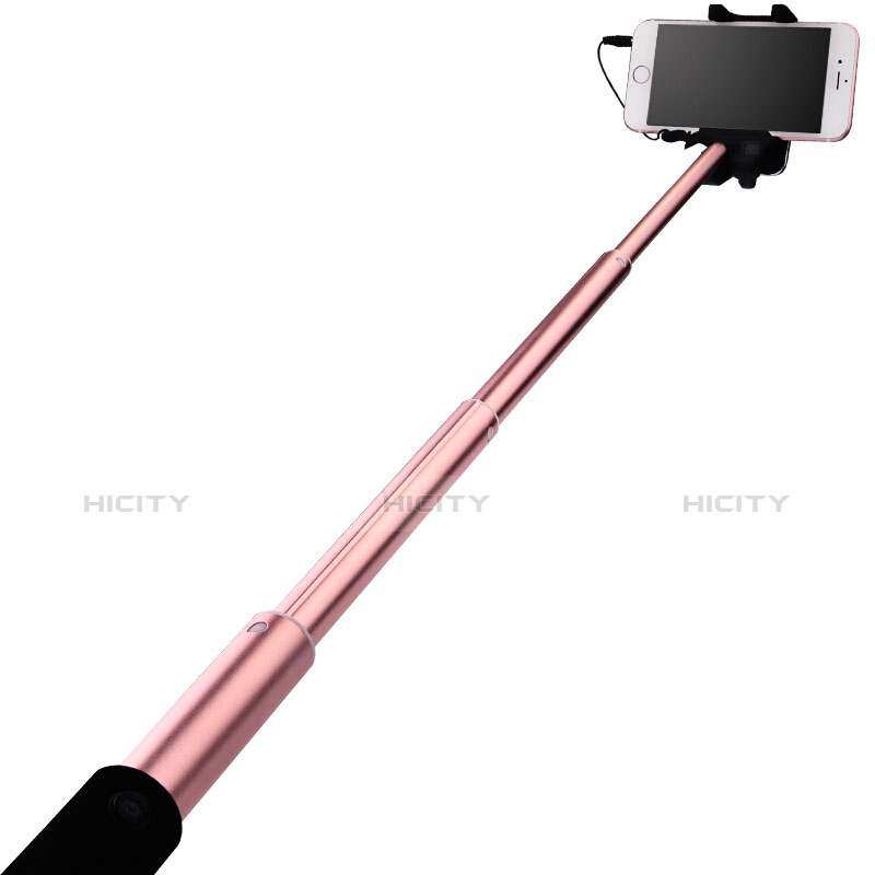 Palo Selfie Stick Bluetooth Disparador Remoto Extensible Universal S15 Oro