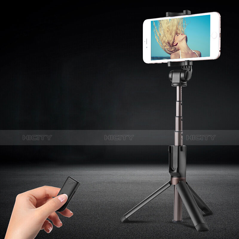 Palo Selfie Stick Bluetooth Disparador Remoto Extensible Universal S23 Negro