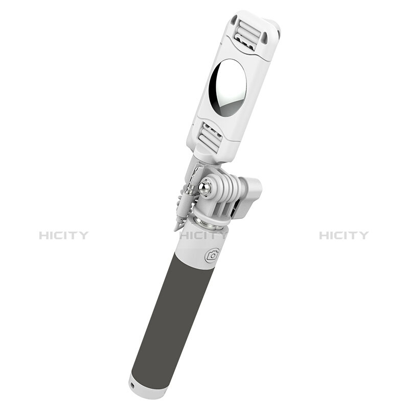 Palo Selfie Stick Extensible Conecta Mediante Cable Universal S02 Negro