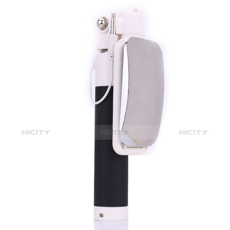 Palo Selfie Stick Extensible Conecta Mediante Cable Universal S04 Negro