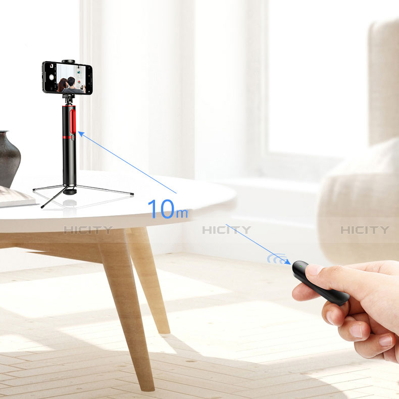 Palo Selfie Stick Tripode Bluetooth Disparador Remoto Extensible Universal T23 Negro