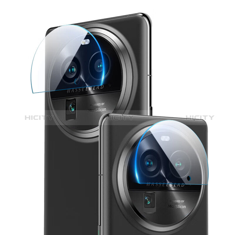 Protector de la Camara Cristal Templado C01 para Oppo Find X6 5G Negro
