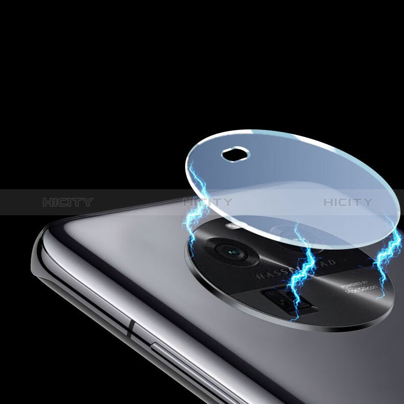 Protector de la Camara Cristal Templado C02 para Oppo Find X6 Pro 5G Negro
