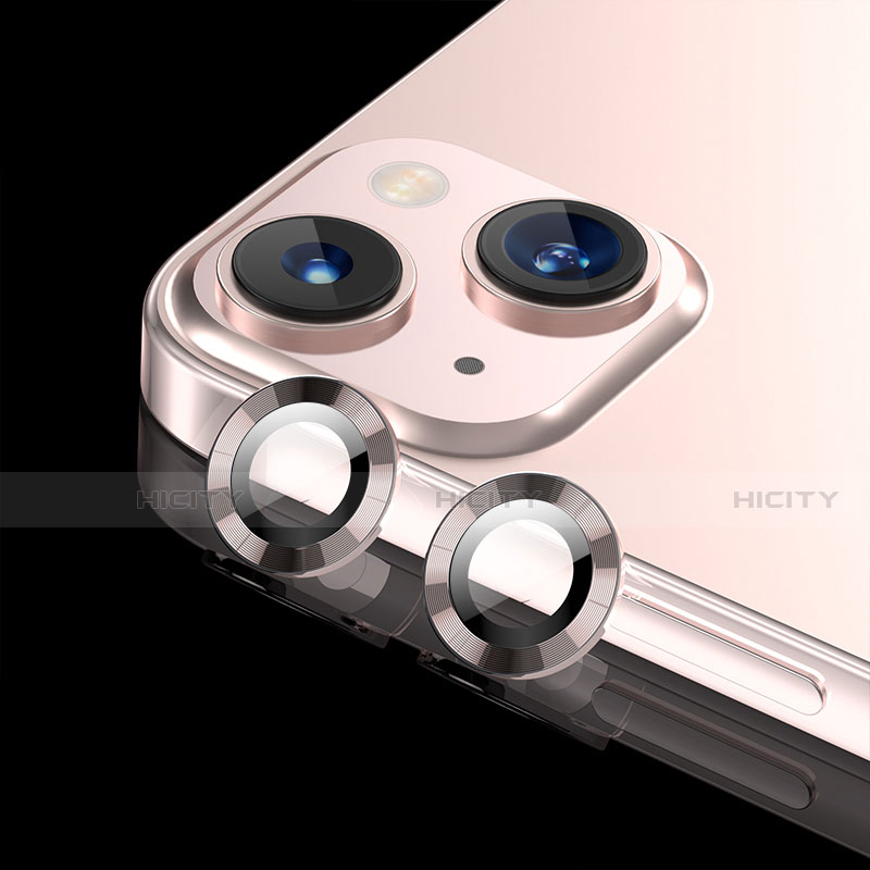 Protector de la Camara Cristal Templado C08 para Apple iPhone 15 Plus Oro