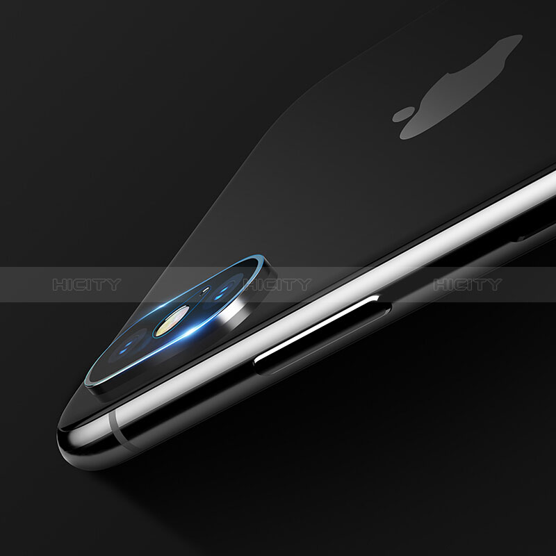 Protector de la Camara Cristal Templado F02 para Apple iPhone X Claro