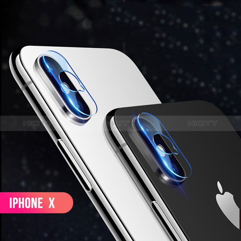 Protector de la Camara Cristal Templado F03 para Apple iPhone Xs Claro