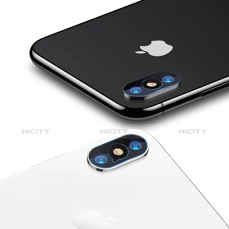 Protector de la Camara Cristal Templado P01 para Apple iPhone X Claro