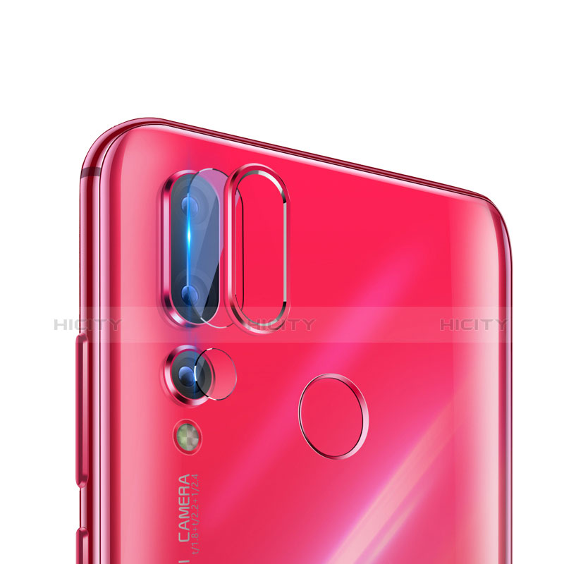 Protector de la Camara Cristal Templado para Huawei Nova 4 Rojo