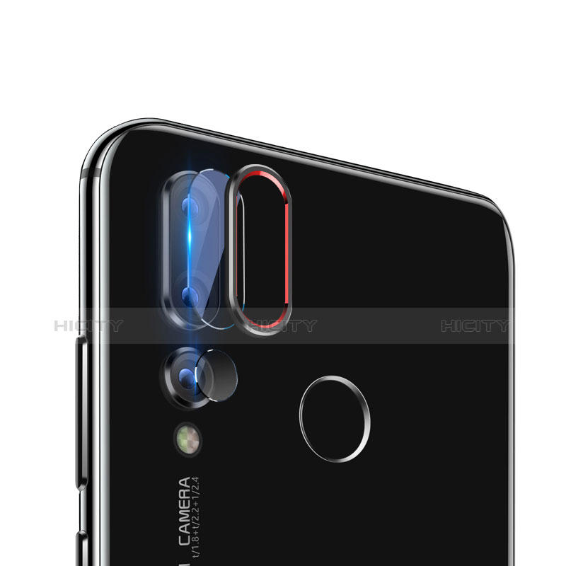 Protector de la Camara Cristal Templado para Huawei Nova 4 Rojo y Negro