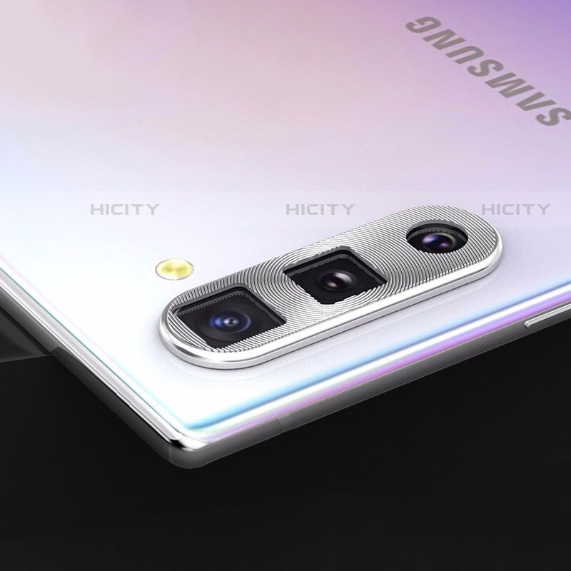 Protector de la Camara Cristal Templado para Samsung Galaxy Note 10 5G Plata