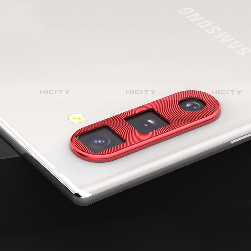 Protector de la Camara Cristal Templado para Samsung Galaxy Note 10 5G Rojo