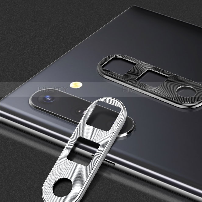 Protector de la Camara Cristal Templado para Samsung Galaxy Note 10 Plata