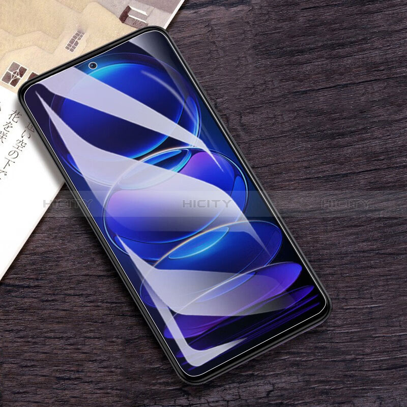 Protector de Pantalla Cristal Templado Integral Anti luz azul F02 para Xiaomi Redmi Note 12 5G Negro