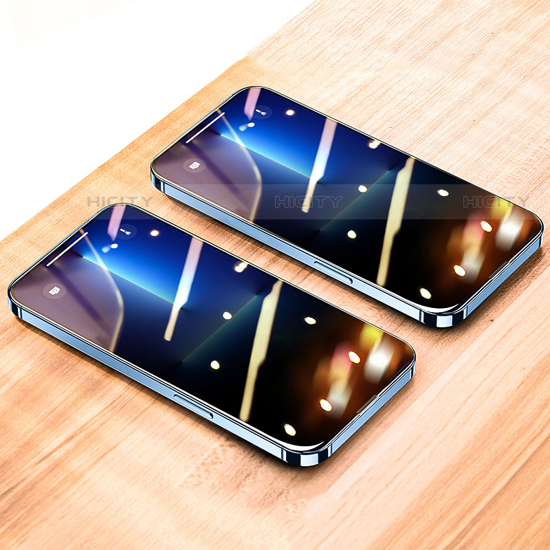 Protector de Pantalla Cristal Templado Integral Anti luz azul F03 para Apple iPhone 14 Pro Max Negro