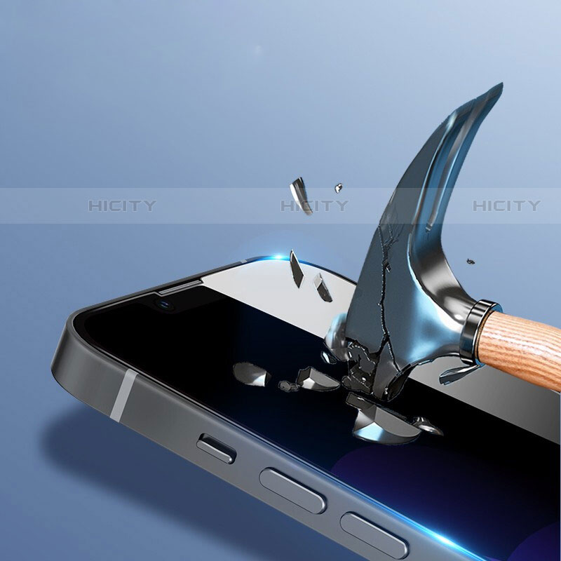 Protector de Pantalla Cristal Templado Integral Anti luz azul para Apple iPhone 13 Negro