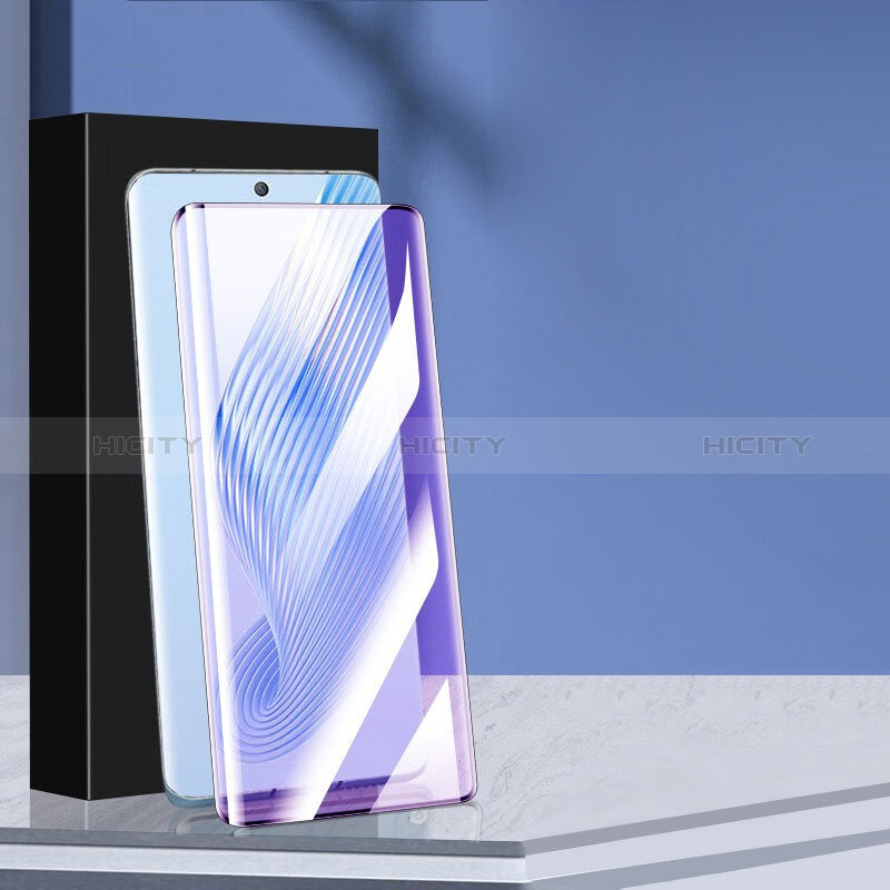 Protector de Pantalla Cristal Templado Integral Anti luz azul para Huawei Honor Magic5 5G Negro