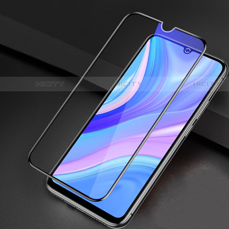 Protector de Pantalla Cristal Templado Integral Anti luz azul para Huawei P smart S Negro