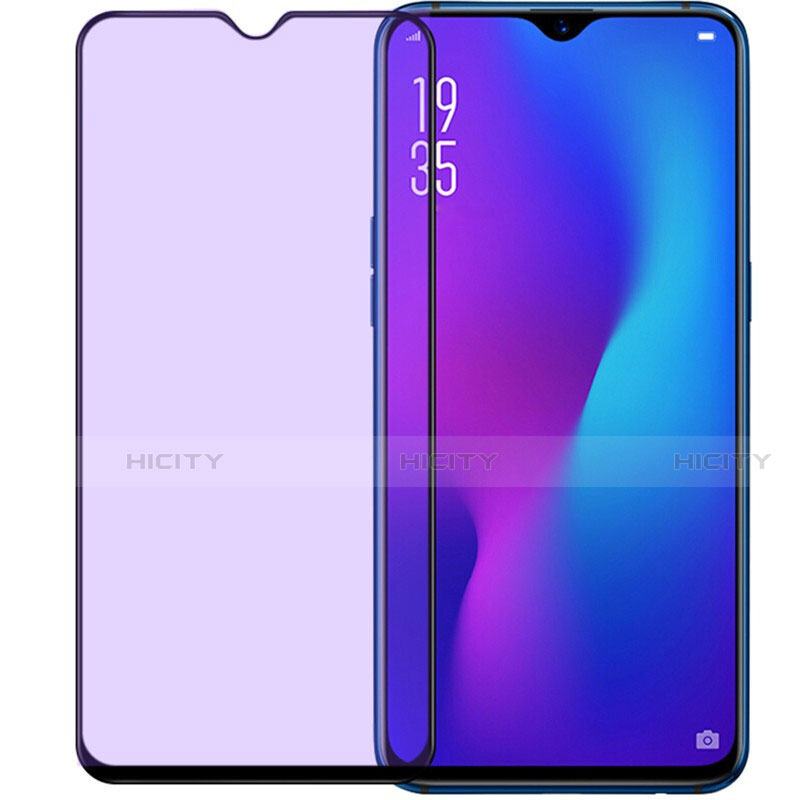 Protector de Pantalla Cristal Templado Integral Anti luz azul para Oppo A9 Negro